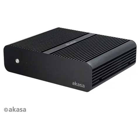AKASA Euler / skříň mini-ITX / 120W / pasivní chlazení / bez loga