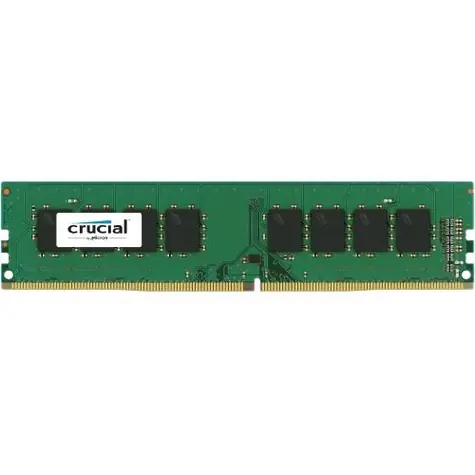 Crucial 8GB (1x8GB) 2400MHz / UDIMM / DDR4 / PC4-19200 / CL17 / 1.2V / Single Ranked x8