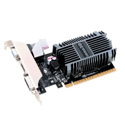 Inno3D GeForce GT 710 2GB / GeForce GT710 954 MHz / 2GB SDDR3 / 64bit / PCIe x16 / D-Sub+DVI+HDMI