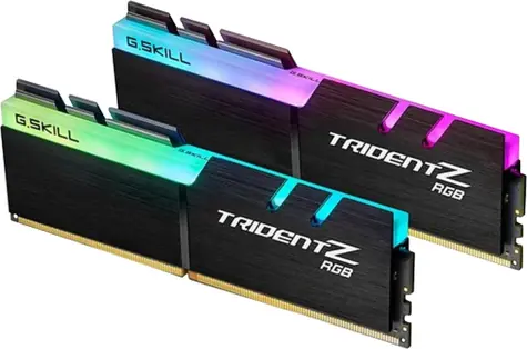 G.SKill Trident Z RGB 16GB (2x8GB) 3000MHz černá / DDR4 / 16-18-18-38 / 1.35V / XMP 2.0 / LED podsvícení