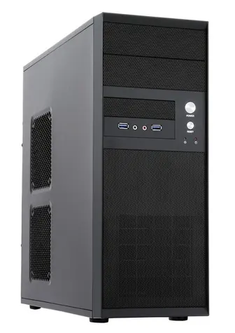 CHIEFTEC MidT CQ-01B-U3-OP / 2x USB 3.0 / bez zdroje / černý