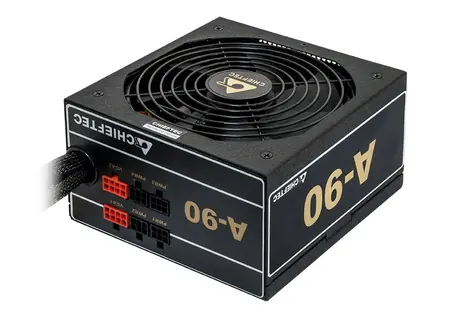CHIEFTEC zdroj A-90 Series GDP-650C / 650W / 140mm fan/ akt.PFC / modulární kabely / 90PLUS Gold