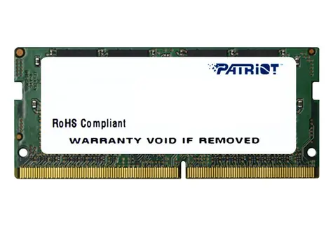 Patriot Signature 8GB (1x8GB) 2133MHz / SODIMM / DDR4 / CL15 / Unbuffered / Non-ECC / 1.2V