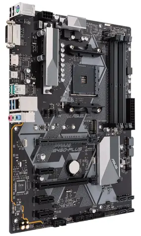 ASUS PRIME B450-PLUS / AMD B450 / DDR4 / SATA III RAID / USB / GLAN / M.2 / sc.AM4 / ATX