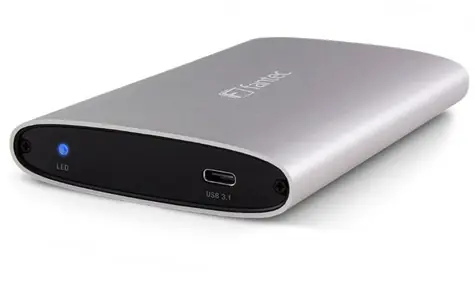 Fantec ALU-25U31 stříbrná / externí box pro 2.5