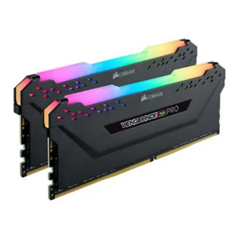 Corsair Vengeance RGB Pro Black 16GB (2x8GB) 3600MHz / DDR4 / PC4-28800 / CL18-19-19-39 / 1.35V / XMP2.0