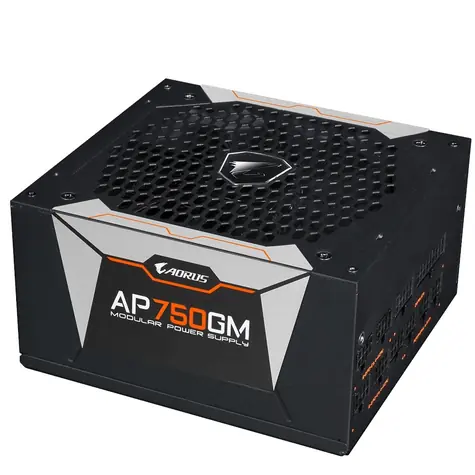 GIGABYTE AORUS P750W / 750W / 135mm ventilátor / PFC / modular / 80PLUS Gold