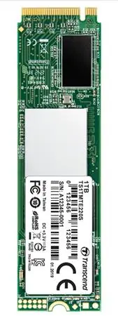 Transcend MTE220S 1TB / M.2 2280 / NVMe / 3D TLC / RW: 3500 2800 MBps / 5y