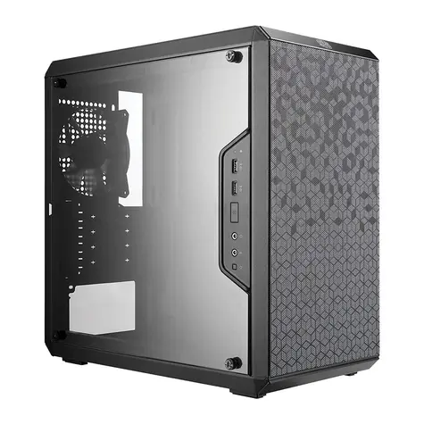 Cooler Master MasterBox Q300L černá / Micro ATX / 2x USB 3.0 / 1x 120mm / bez zdroje / průhledná bočnice