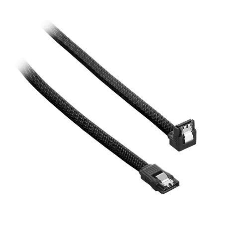 CableMod ModMesh Pravoúhlý SATA 3 Kabel 30cm - černá