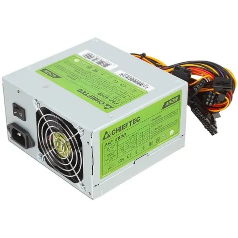 CHIEFTEC PSF-400B / 400W / ATX-12V 2.3 / aktivní PFC / pro 19