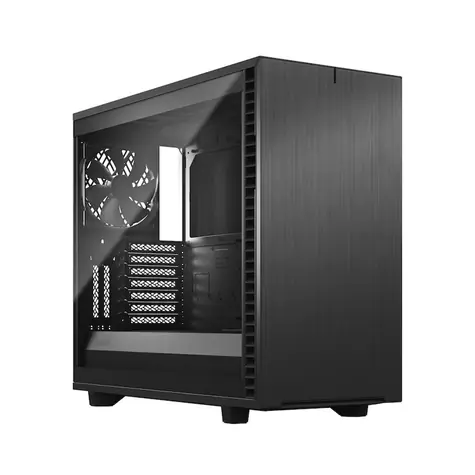 Fractal Design Define 7 TG Light černá / skříň / bez zdroje / 2x USB 2.0 & 2x 3.0 & 1x USB-C / průhledná bočnice
