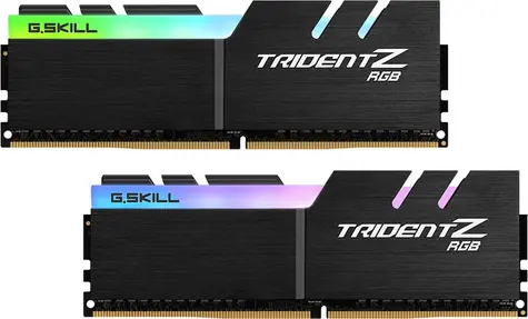 G.SKill Trident Z RGB 16GB (2x8GB) 4000MHz černá / DDR4 / 18-22-22-42 / 1.35V / XMP 2.0 / LED podsvícení
