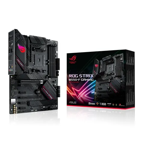 ASUS ROG STRIX B550-F GAMING / AMD B550 / DDR4 / SATA III RAID / USB / 2.5GLAN / M.2 / sc.AM4 / ATX
