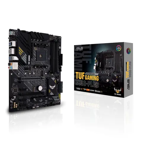 ASUS TUF GAMING B550-PLUS / AMD B550 / DDR4 / SATA III RAID / USB / 2.5GLAN / M.2 / sc.AM4 / ATX
