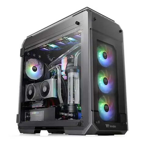THERMALTAKE View 71 Tempered Glass ARGB Edition / midi tower / USB / bez zdroje / ATX / průhledná bočnice 