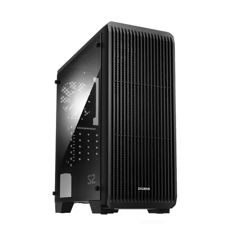 ZALMAN S2 černá / ATX / 1x USB 3.0 + 2x USB 2.0 / bez zdroje / průhledná bočnice