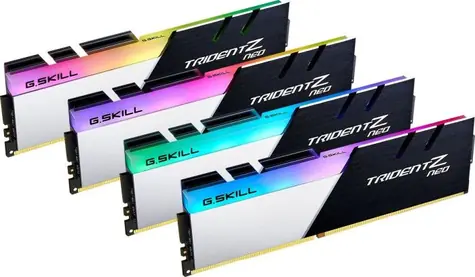 G.Skill Trident Z Neo Series 32GB (4x8GB) 3200MHz černá / DDR4 / 16-18-18-38 / 1.35V / XMP 2.0 / LED podsvícení 