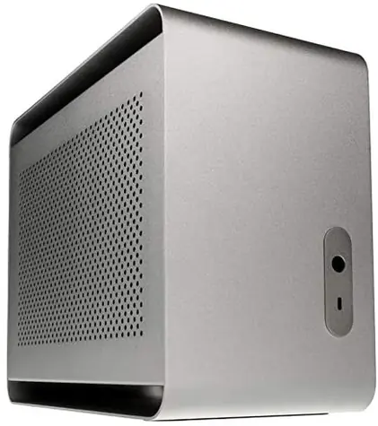 Streacom DA2 stříbrná / Mini-ITX / 1xUSB-C / bez zdroje