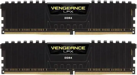 Corsair Vengeance LPX Black 16GB (2x8GB) 3600MHz (CL18-22) / DDR4 / PC4-28800 / CL18-22-22-42 / 1.35V / XMP2.0 