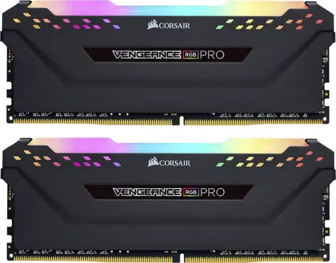 Corsair Vengeance RGB Pro 32GB (2x16GB) 3600MHz / DDR4 / PC4-28800 / CL18-22-22-42 / 1.35V / XMP2.0 / s chladičem