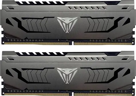 Patriot Viper Steel 32GB (2x16GB) 3600MHz šedá / DDR4 / CL18-22-22-42 / 1.35 V / XMP