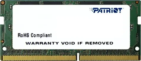 Patriot Signature 4GB (1x4GB) 2400MHz / SO-DIMM / DDR4 / CL17 / Unbuffered / Non-ECC / 1.2V