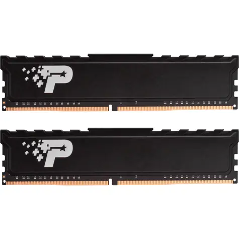 Patriot Signature Premium 16GB (2x8GB) 3200MHz černá / DDR4 / Non-ECC / Unbuffered / CL22 / 1.2 V 