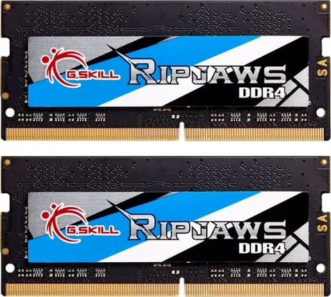 G.Skill Ripjaws 32GB(2x16GB) 3200MHz / DDR4 / SO-DIMM / CL22-22-22-52 / 1.2V