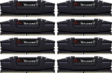 G.Skill Ripjaws V Black 256GB(8x32GB) 3200MHz / DDR4 / CL16-18-18-38 / 1.35V / XMP 2.0