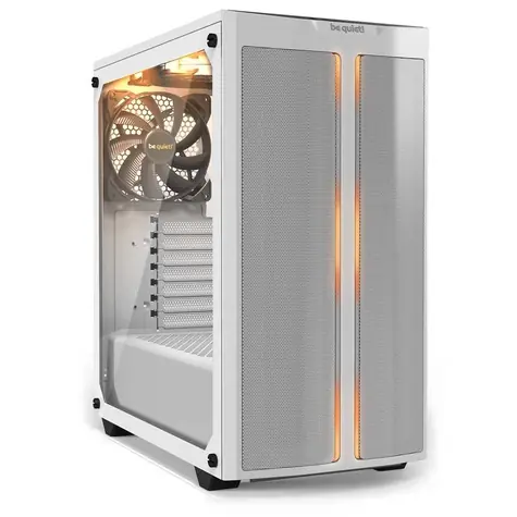 be quiet! PURE BASE 500DX bílá / ATX / 1x USB 3.0 + 1x USB-C / 3x 140 mm