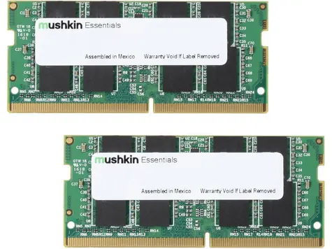 Mushkin Essentials 64GB (2x32GB) 2666MHz / DDR4 / SO-DIMM / CL19-19-19-43 / 1.2V 