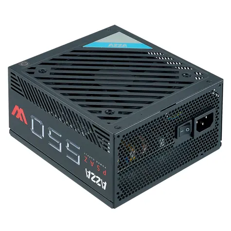 AZZA PSAZ-550W / Zdroj / 550W / Aktivní PFC / 120mm ventilátor / 80 PLUS Bronze