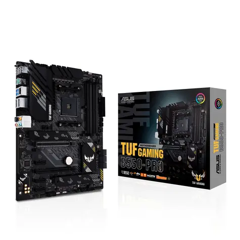 ASUS TUF GAMING B550 PRO / AMD B550 / DDR4 / SATA III RAID / USB / 2.5GLAN / M.2 / sc.AM4 / ATX