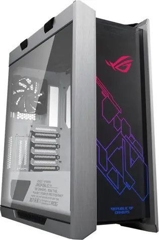 ASUS ROG STRIX HELIOS bílá / bez zdroje / ATX / USB 3.0 & USB-C / HD audio / průhledná bočnice