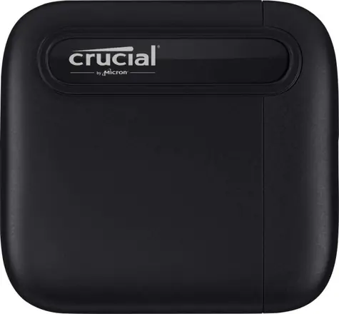 Crucial X6 1TB černá / Externí SSD / USB 3.2 Gen2 Type-C / R: 540 MBs / 3y / doprodej