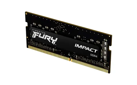 Kingston FURY Impact 16GB (1x 16GB) DDR4 2666MHz / CL16 / SO-DIMM / 1.2V / Non-ECC / Un-Registered