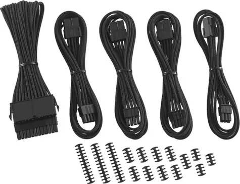CableMod Classic ModMesh Kabel Extension Kit 8+6 pin PCIe - černá