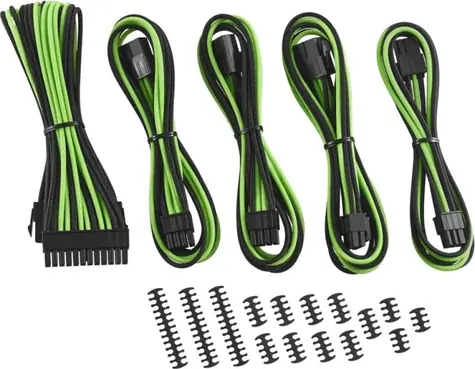 CableMod Classic ModMesh Kabel Extension Kit 8+6 pin PCIe - černo-zelená