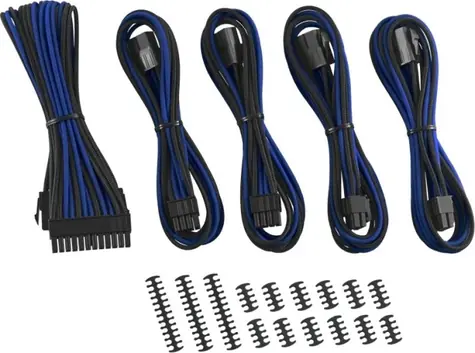 CableMod Classic ModMesh Kabel Extension Kit 8+8 pin PCIe - černo-modrá