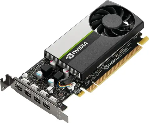 PNY NVIDIA Quadro T1000 / nVidia Quadro T1000 4GB / 4GB GDDR6 / PCIe x16 3.0 / 4x mini DP / 50W