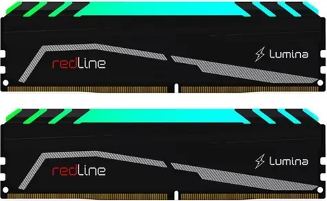 Mushkin Redline Lumina Black 32GB (2x16GB) 3600MHz / DDR4 / DIMM / PC4-28800 / CL18-22-22-42 / XMP / 1.35V 