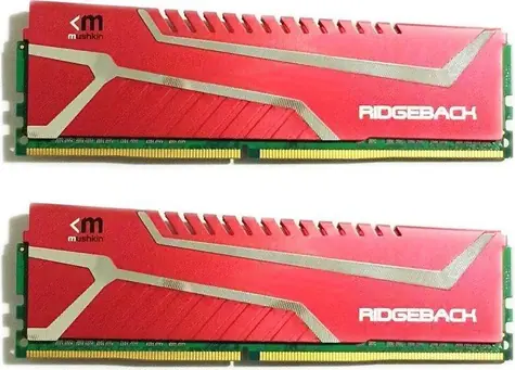 Mushkin Redline Ridgeback G2 32GB (2x16GB) 2666MHz / DDR4 / DIMM / PC4-21300 / CL16-17-17-36 / XMP / 1.2V 