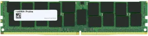 Mushkin Proline 32GB (1x32GB) 3200MHz / DDR4 / DIMM / CL22-22-22-52 / ECC / 1.2V / un-registered