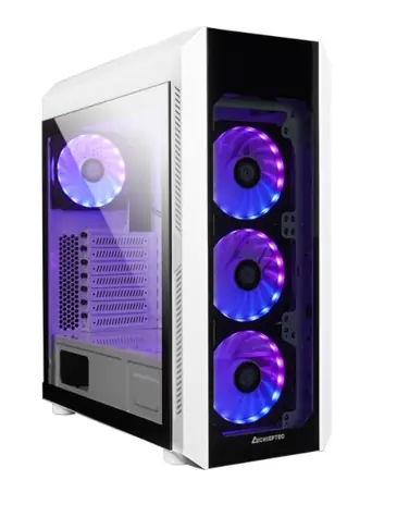 CHIEFTEC GL-03W-OP White Edition / ATX / 2x USB 3.0 + 1x USB 2.0 / Bez zdroje / doprodej