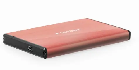 Gembird EE2-U3S-3-P růžová / externí box / 2.5