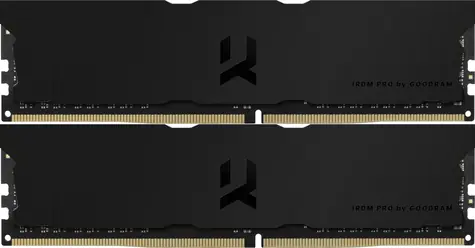 GOODRAM IRDM PRO Deep Black 32GB (2x16GB) 3600MHz / DDR4 / DIMM / CL18-22-22 / 1.35V