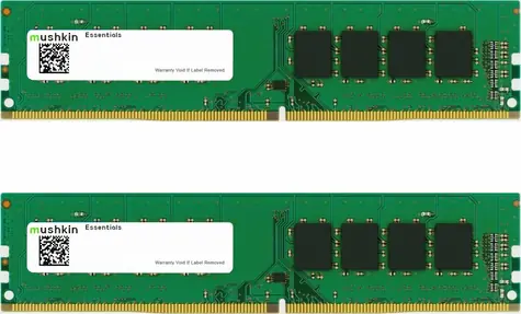 Mushkin Essentials 16GB (2x8GB) 3200MHz - DIMM / DDR4 / DIMM / CL22-22-22-52 / 1.2V