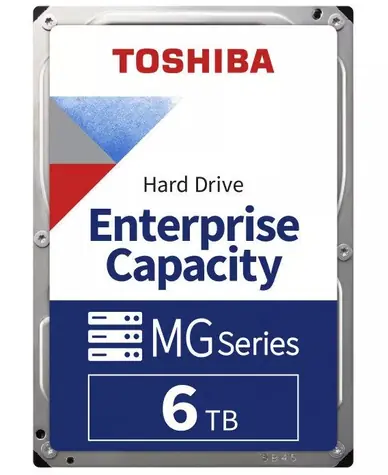 Toshiba Enterprise Capacity MG08 6TB 512e / HDD / 3.5