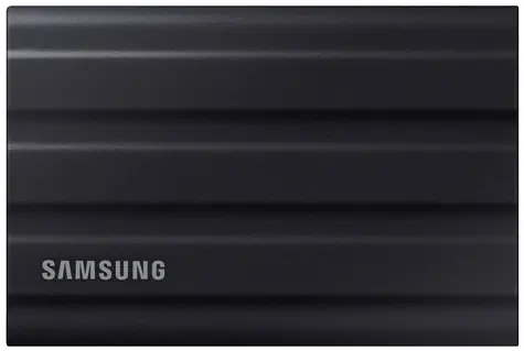 SAMSUNG T7 Shield Externí SSD disk 2TB černá / Externí SSD / R: 1050 MBs & W: 1000MBs / USB-C / IP65